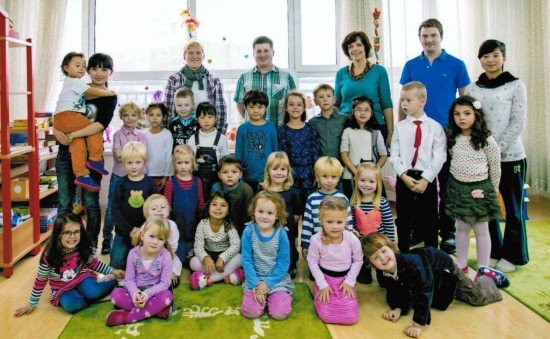 Gruppenbild-Kindergarten